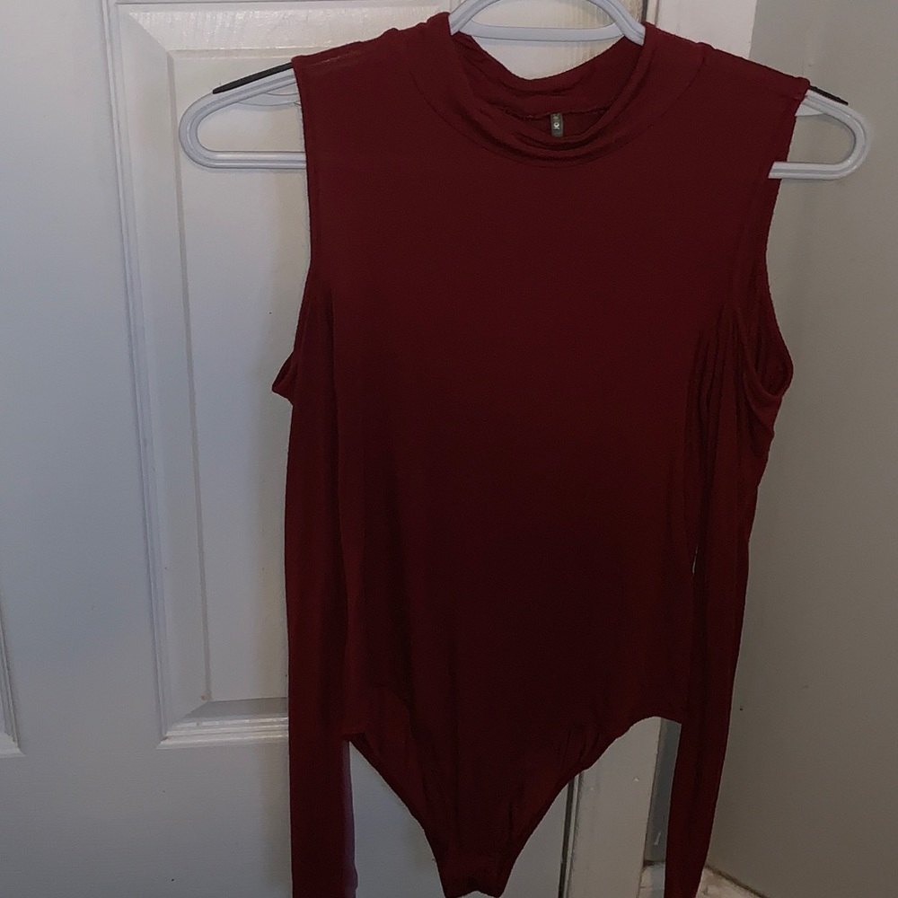 Burnt orange bodysuit